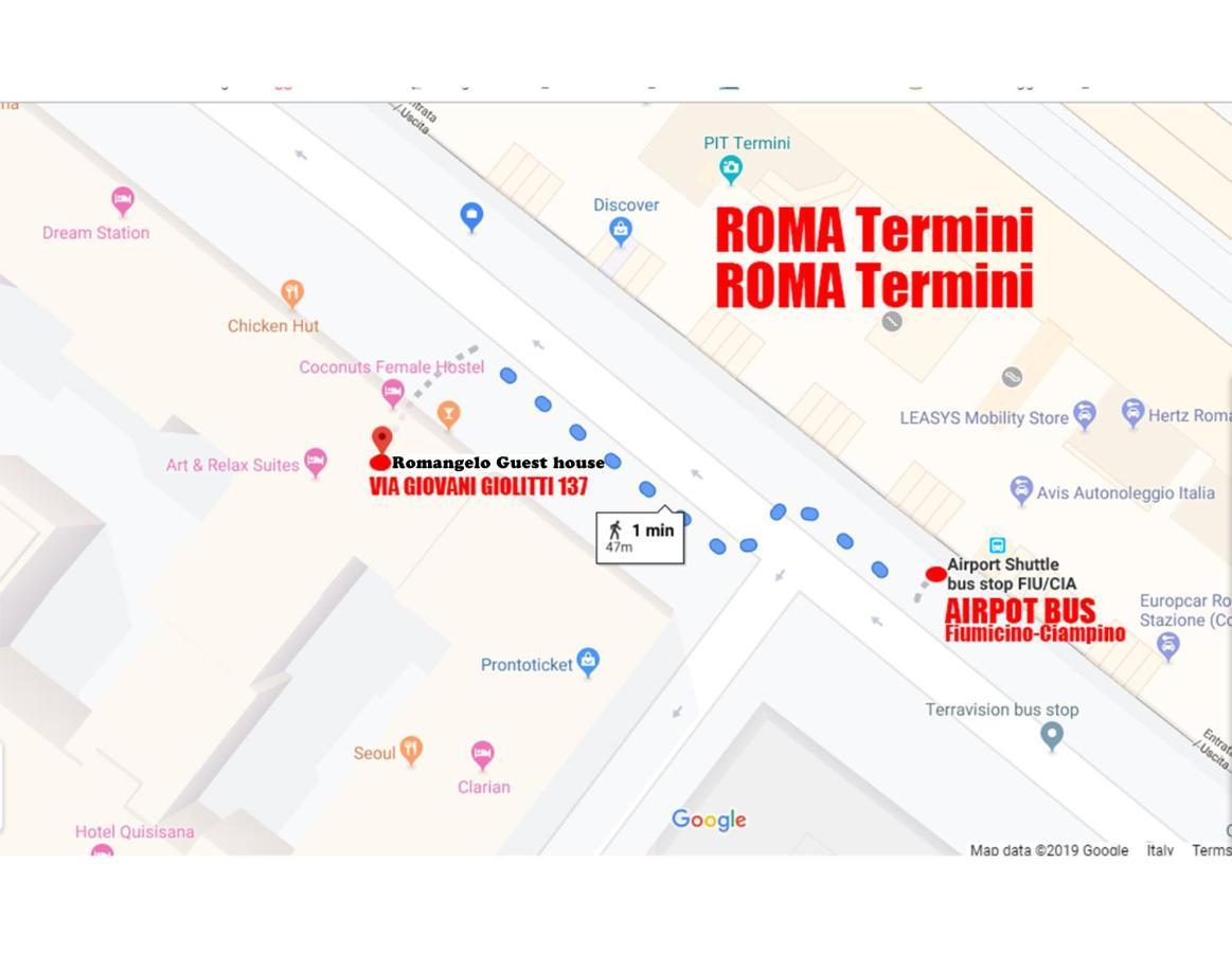 Romangelo Termini Guesthouse Exteriér fotografie